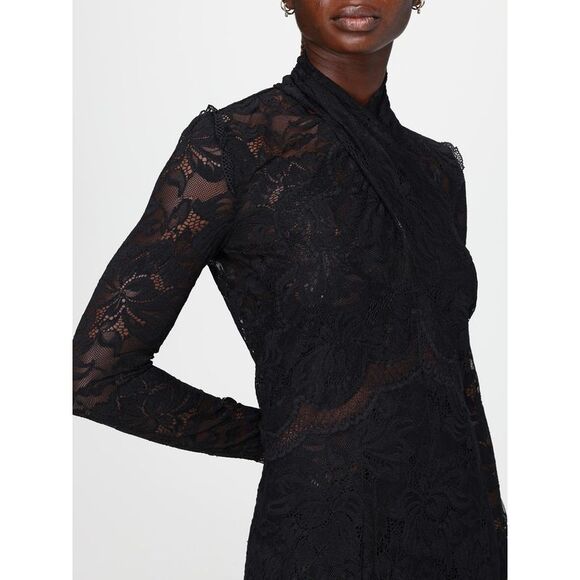 Rabanne Dress Woman Black - Picture 4 of 4